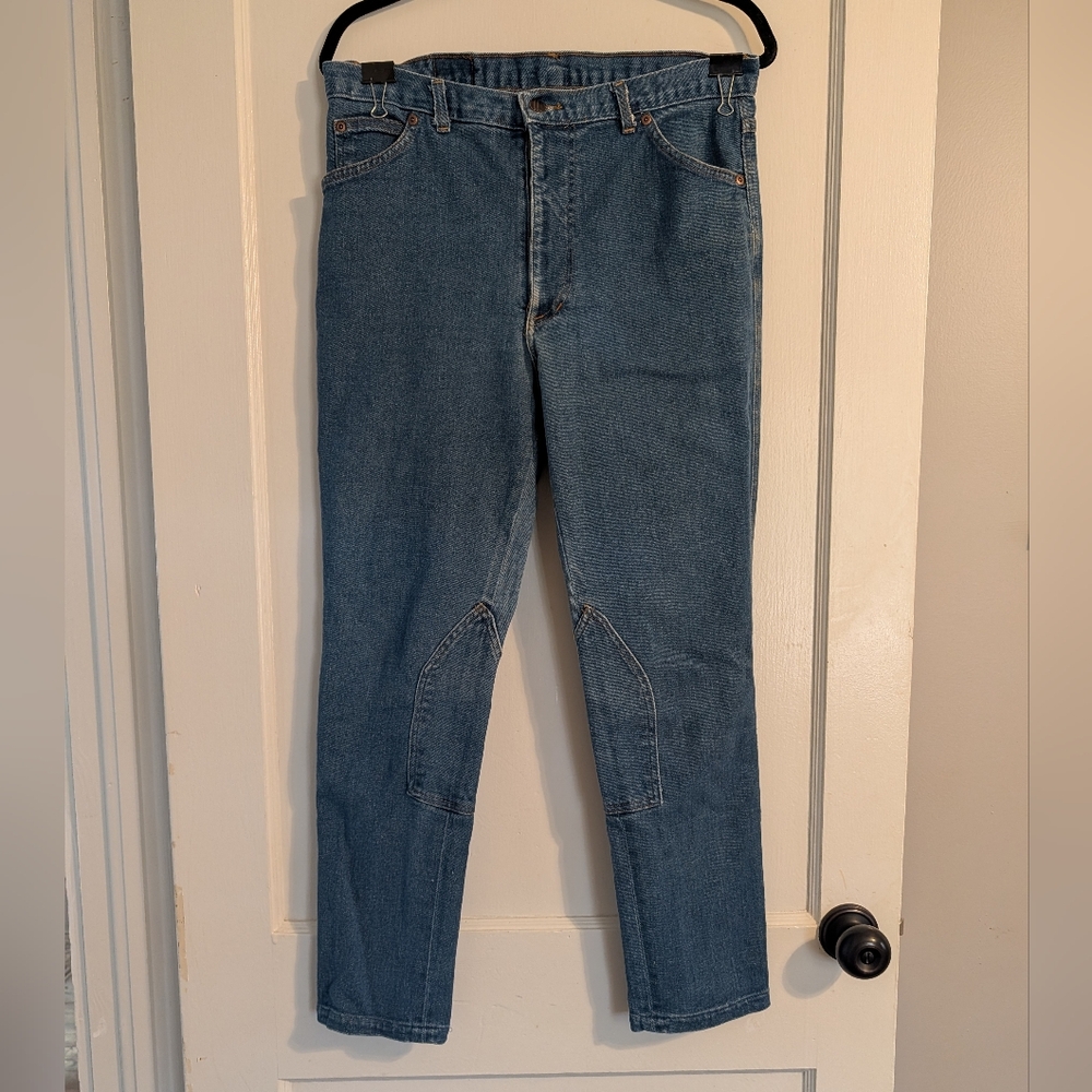 Miller's Equestrian Vintage Women's Denim Riding Pants